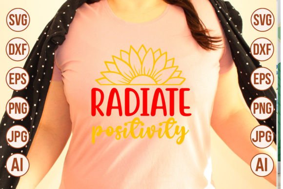 Radiate Positivity SVG Illustration Artisanat Par Trendy SVG Gallery