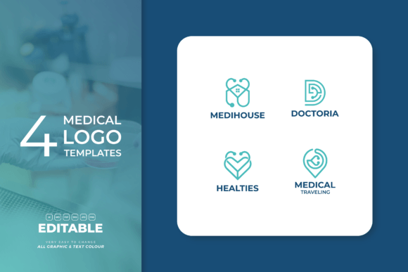 Medical Logo Template Graphic Logos By rukurustudio
