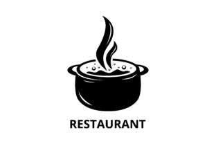 Black and White Logo - Food #65 Graphic Logos By djanistudio