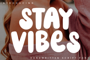 Stay Vibes Display Font By RasdiType 1