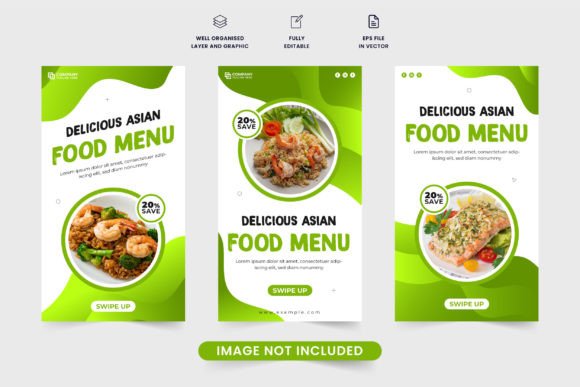 Food Restaurant Advertisement Template Graphic Graphic Templates By IftiDigital