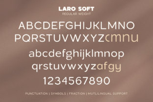 Laro Soft Sans Serif Font By Pasha Larin 12