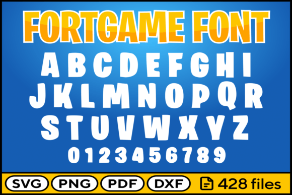 Fort Game Font Svg Png Pdf Dxf Letter Graphic Crafts By fromporto