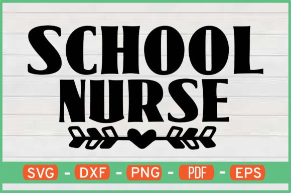 School Nurse T-Shirt Designs Svg Graphic Crafts By ijdesignerbd777