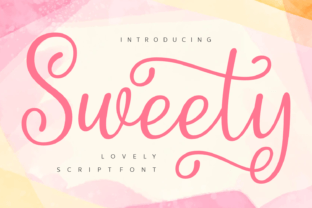 Sweety Script & Handwritten Font By Creative Fabrica Fonts 1