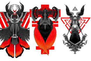 Cool Greek Goddesses Graphic Print Templates By Mofr24 Studio 3