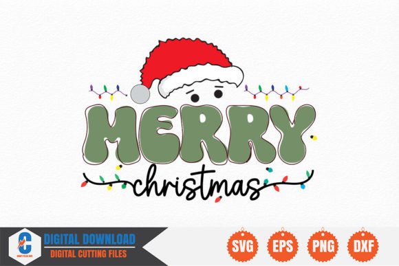 Merry Christmas - Christmas Svg Graphic Crafts By Craftfiles-SVG