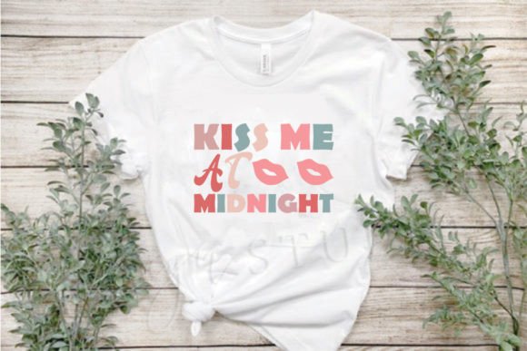 Kiss Me at Midnight Illustration Designs de T-shirts Par J.F.J DESIGNER