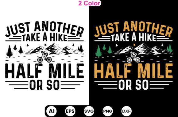 Hiking Mountain T-shirt Design Graphic T-shirt Designs By sumon758