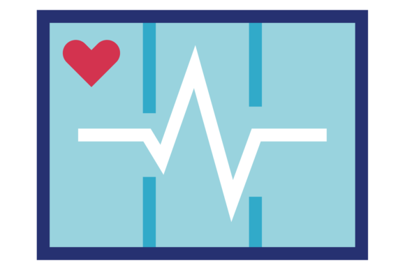Heartbeat Monitor. Cardiogram Symbol. Me Graphic Illustrations By microvectorone