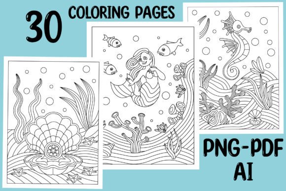 Ocean Coloring Pages,kids Coloring Pages Graphic Coloring Pages & Books Kids By Stoart