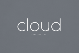 Cloud Sans Serif Font By vladfedotovv 1