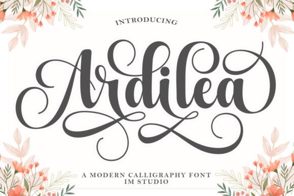 Ardilea Script & Handwritten Font By IM Studio