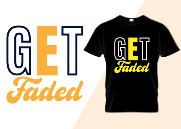 Get Faded Graphic T-shirt Designs By Graphics store