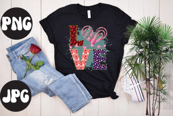 Love Love Love Gráfico Diseños de Camisetas Por Merchtrends SVG