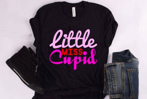 Little Miss Cupid Grafik T-shirt Designs Von Dream-Line