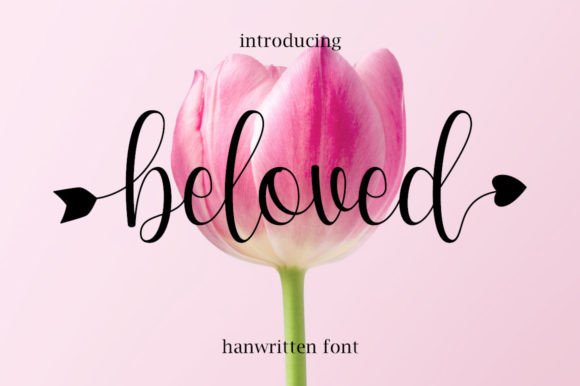 Beloved Script & Handwritten Font By Hardiboy Design