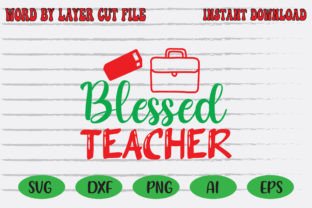 Blessed Teacher Graphic Crafts By Art And Craft 1