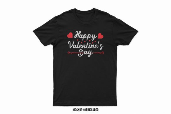 Happy Valentine's Day Svg T-shirt Design Graphic T-shirt Designs By Graphic Ledger