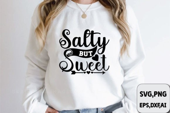 Salty but Sweet SVG Illustration Artisanat Par SD Design