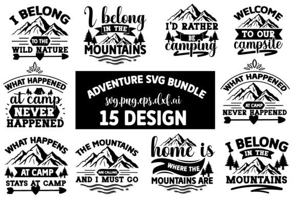 Adventure Bundle Graphic Crafts By Vertex