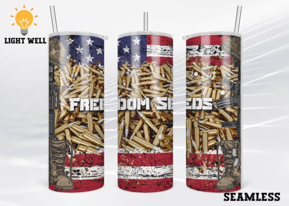 Freedom Seeds Bullets USA Flag PNG Gráfico Tumblr Por LightWell