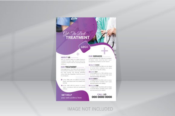 Good Health Medical Flyer Graphic Print Templates By VMSIT