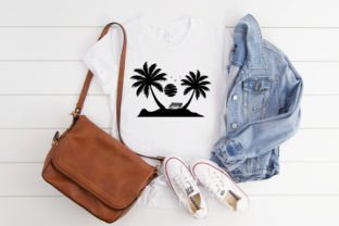 Palm Tree, Beach, Vacation, Svg Graphic Illustrations By AnuchaSVG 2