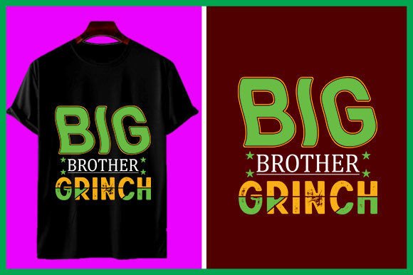 Big Brother Grinch Gráfico Diseños de Camisetas Por Bulk T-shirt 605