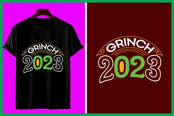 Grinch 2023 Graphic T-shirt Designs By Bulk T-shirt 605