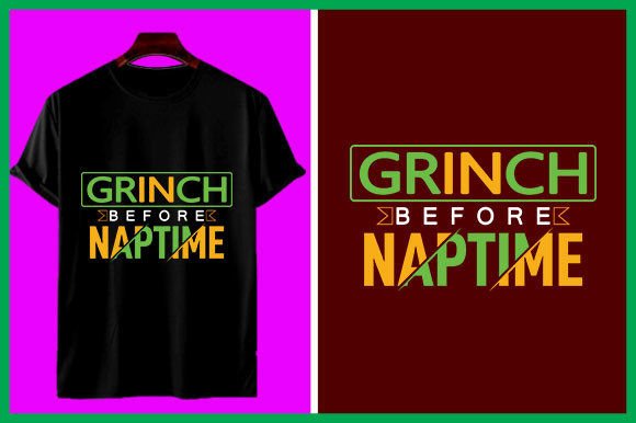 Grinch Before Naptime Graphic T-shirt Designs By Bidhan Graphics