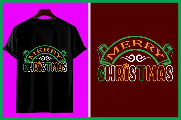 Merry Christmas Graphic T-shirt Designs By Bidhan Graphics