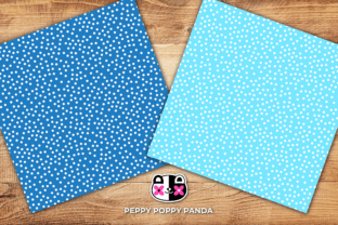 Mini Polka Dots Digital Paper Illustration Modèles de Papier Par Peppy Poppy Panda 2