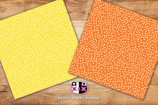 Mini Polka Dots Digital Paper Illustration Modèles de Papier Par Peppy Poppy Panda 4