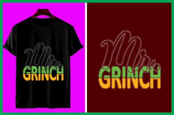 Mr. Grinch Graphic T-shirt Designs By Bidhan Graphics