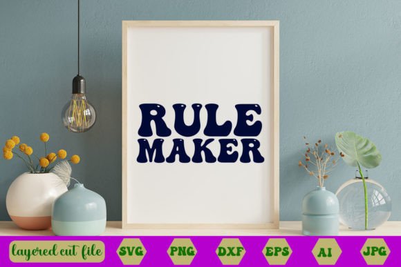 Rule Maker RETRO SVG Graphic Crafts By mstsalmaakter580