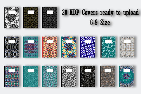 Wonderful 20 KDP Cover Templates Graphic Crafts By JM Printablesby