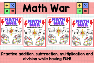 Math War All Operations Graphic 3rd grade By MessyBeautifulFun 1