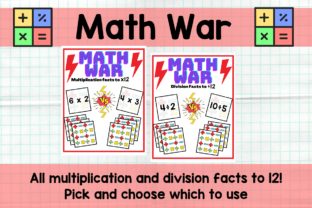 Math War All Operations Graphic 3rd grade By MessyBeautifulFun 3
