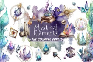 The Ultimate Mystical Bundle 100+ Pngs Graphic Illustrations By Fun Digital 1
