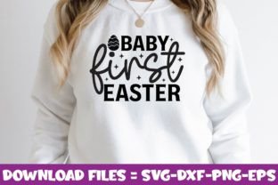 Baby First Easter Grafica Design di T-shirt Di FH Magic Studio