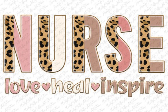 Nurse Sublimation, Nursing, Nurse PNG Graphic Print Templates By MintyCoffeeArtStore