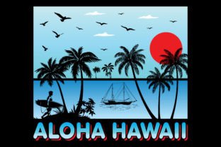 Aloha Hawaii Summer Sublimation T-Shirt Graphic T-shirt Designs By emrangfxr 1