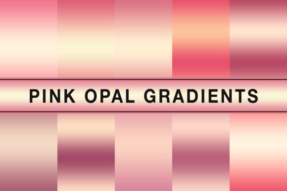 Pink Opal Gradients Graphic Add-ons By Creative Tacos