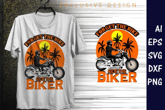 Motorcycle T-shirt Design Illustration Designs de T-shirts Par Creativity Designer