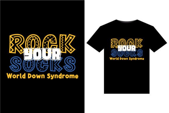 Rock Your Socks T-Shirts Design Graphic T-shirt Designs By tanvir enayet