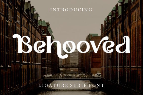 Behooved Serif Font By putracetol