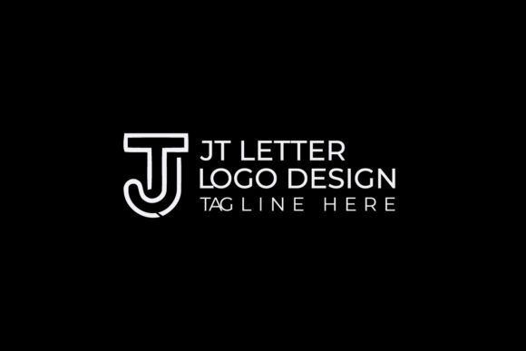 Abstract Logo with Jt Letter Gráfico Logos Por Logo Design