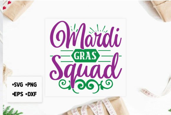 Mardi Gras Squad Graphic Crafts By Crafting Studio