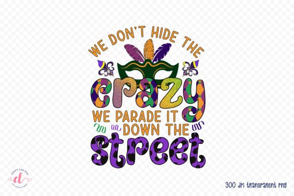 Mardi Gras PNG Sublimation Design Graphic Crafts By CraftlabSVG